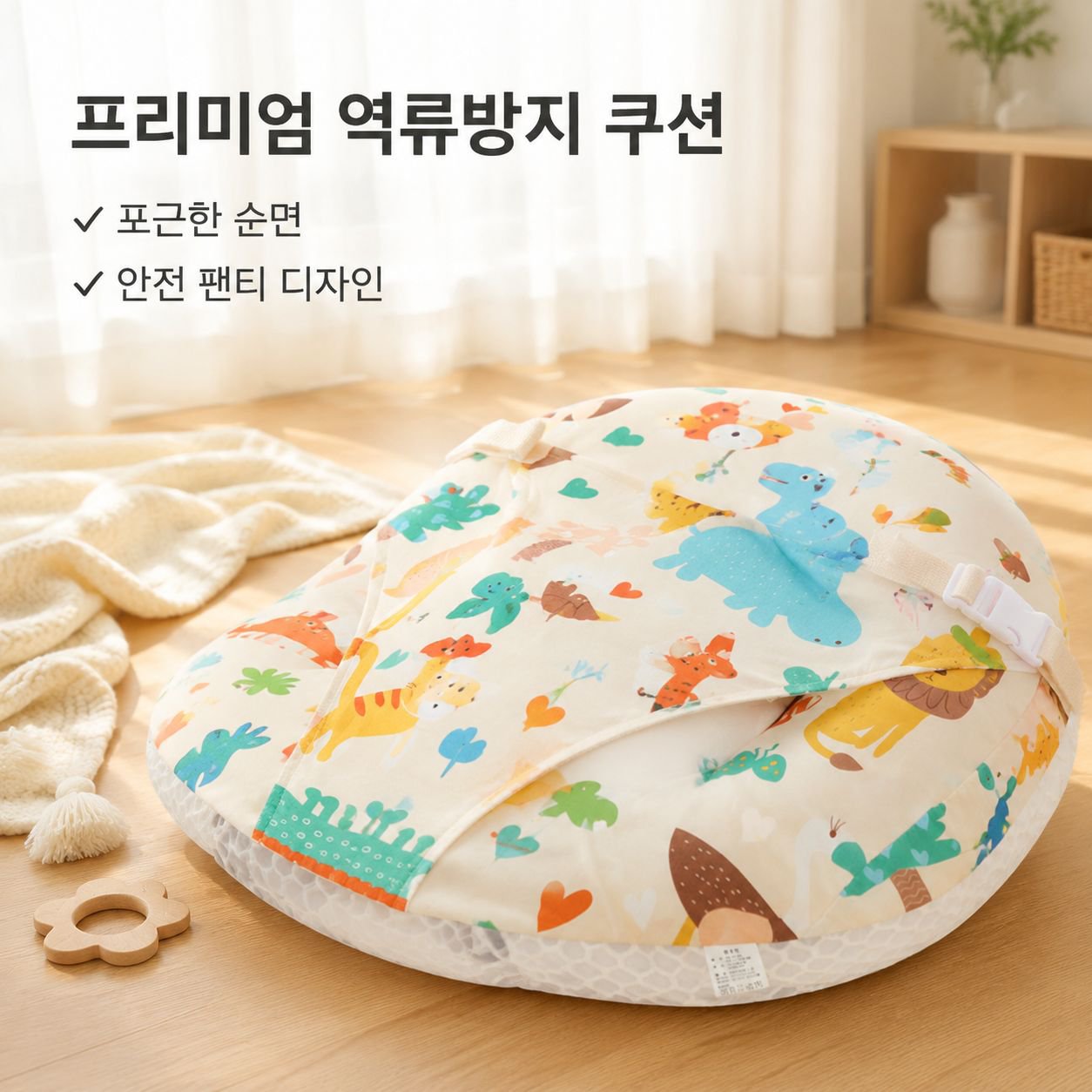 신생아 토방지 경사 베개 수유 베개 A등급 아기 베개