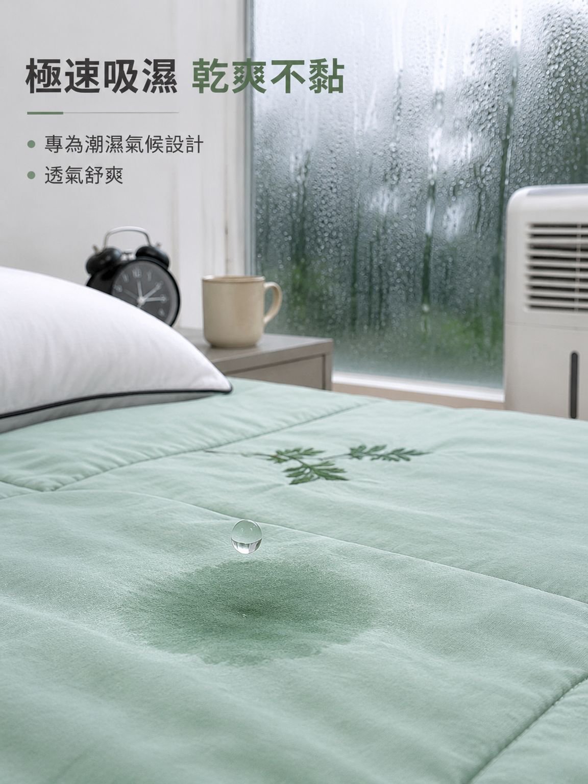 清涼透氣艾草薄夏被