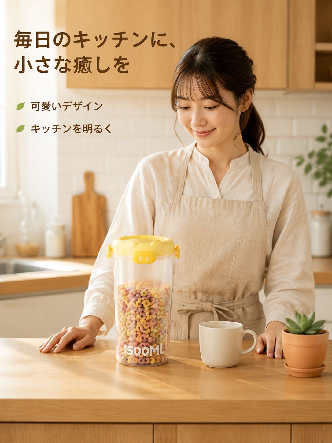 かわいいブタ型密封ストレージボックス