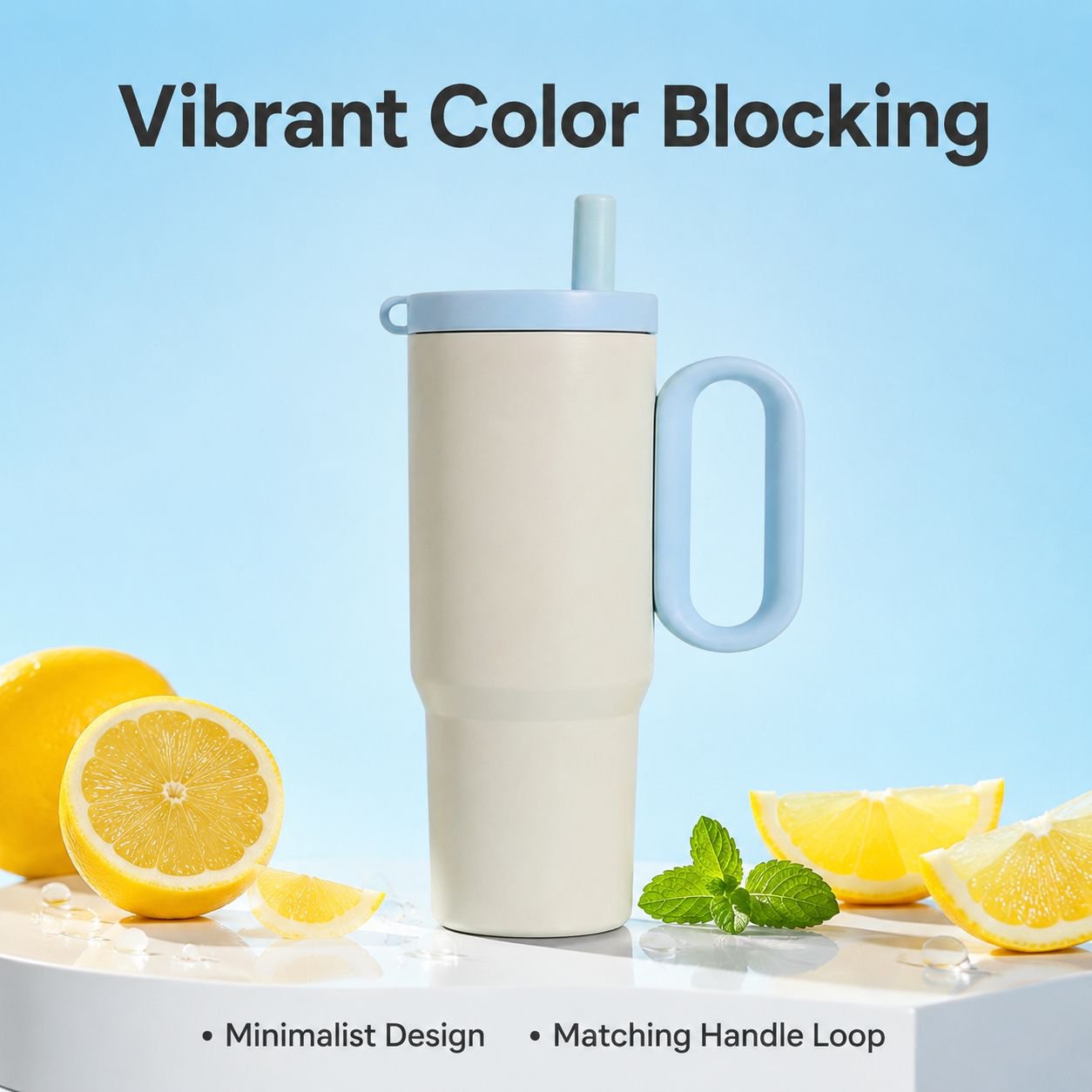 Fashionable Large-Capacity Insulated Mug