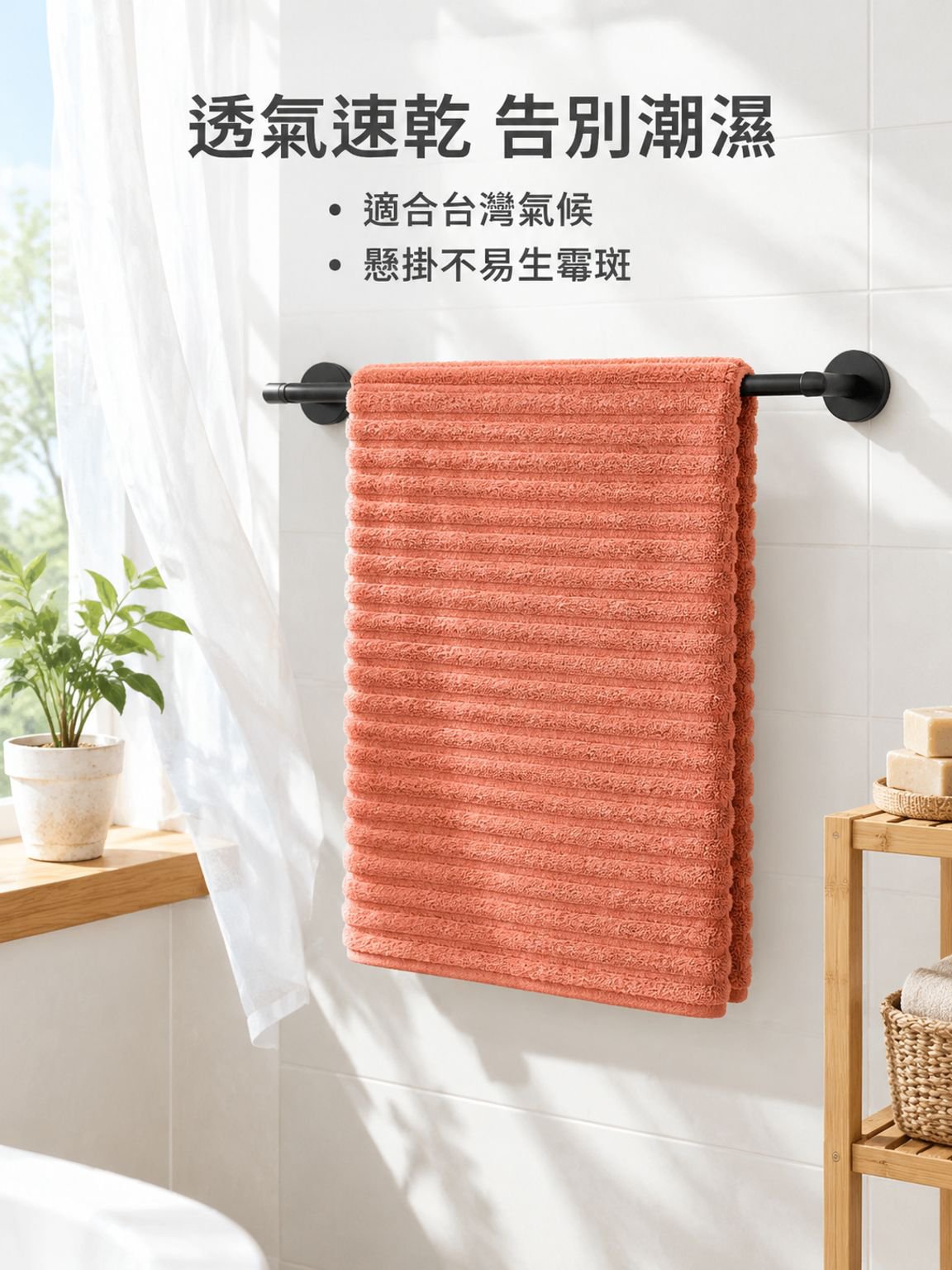 珊瑚絨浴巾