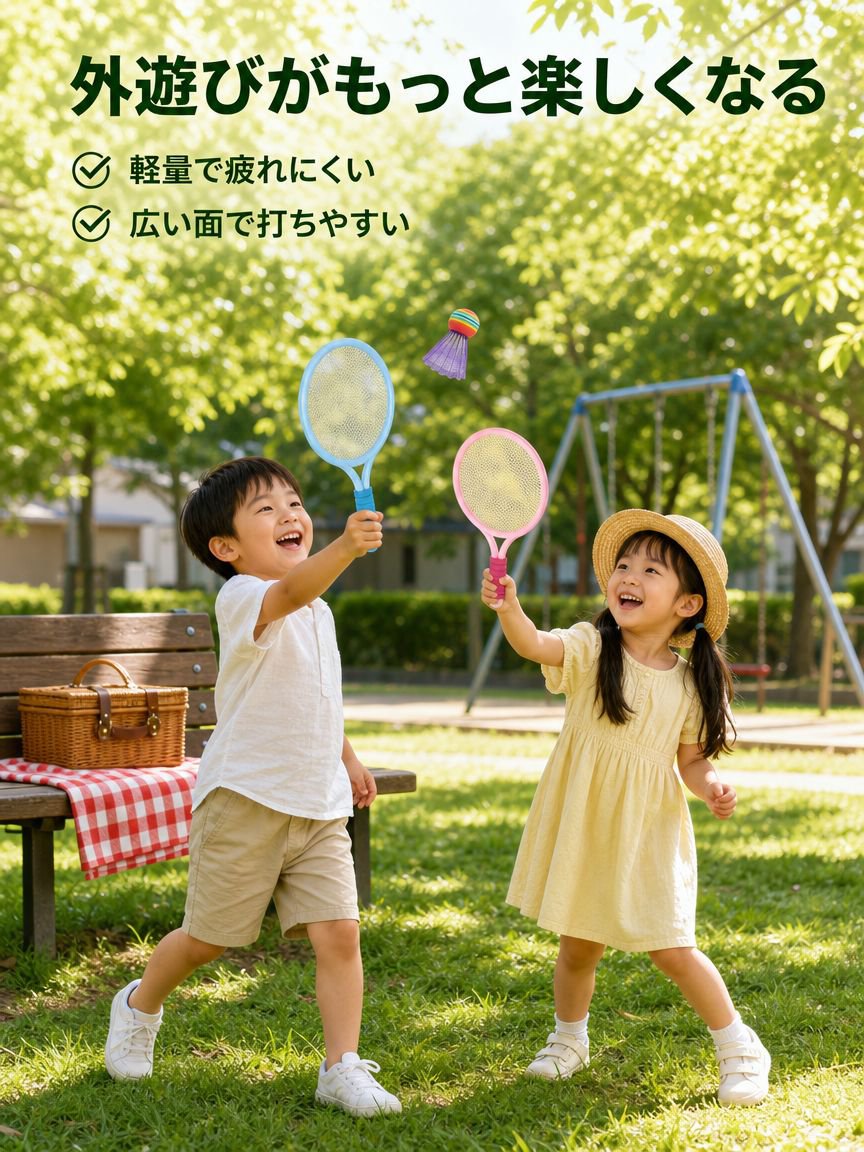 子供用バドミントンラケット