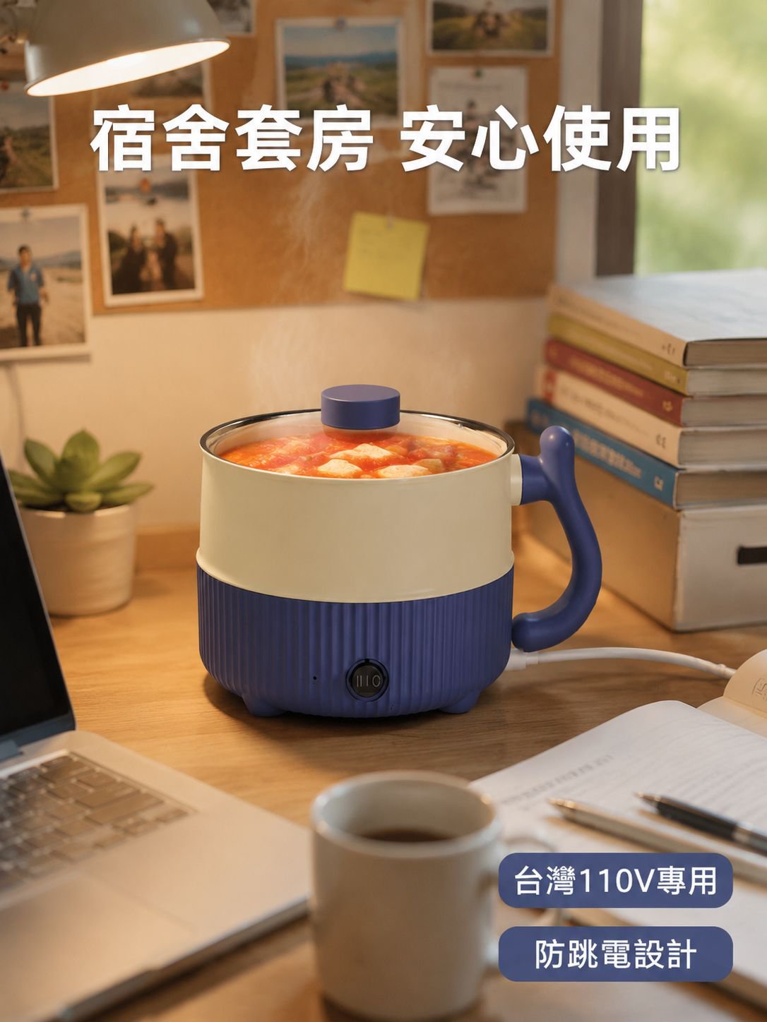 不沾鍋小型電鍋