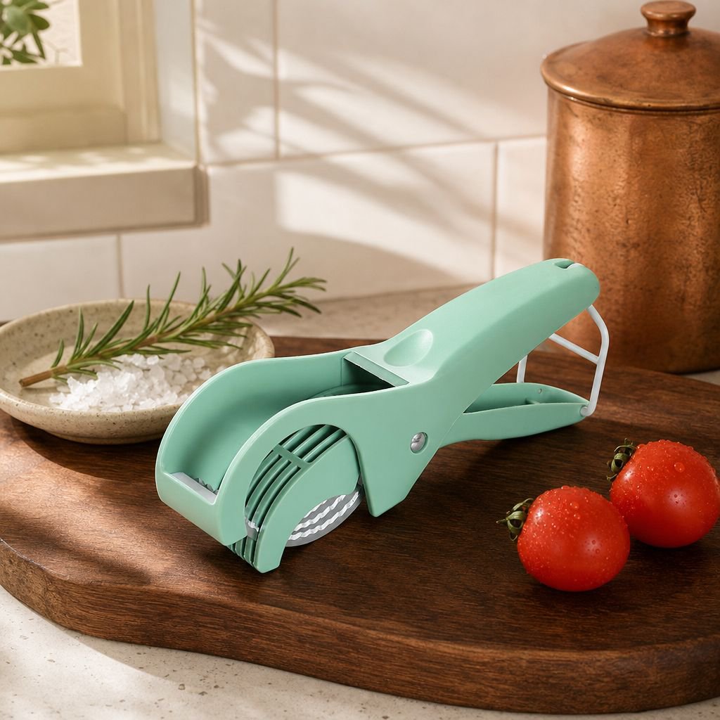 Multifunctional Kitchen Vegetable Slicer Stainless Steel Fruit Salad Cutter