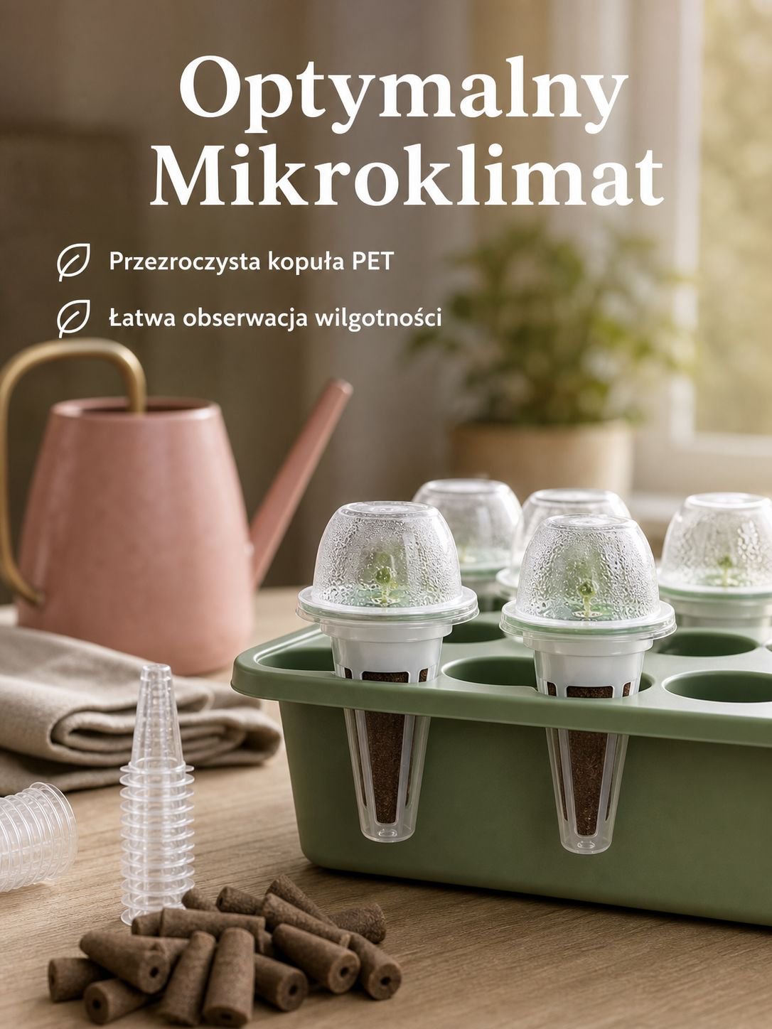 Koszyk hydroponiczny z otworami dla korzeni