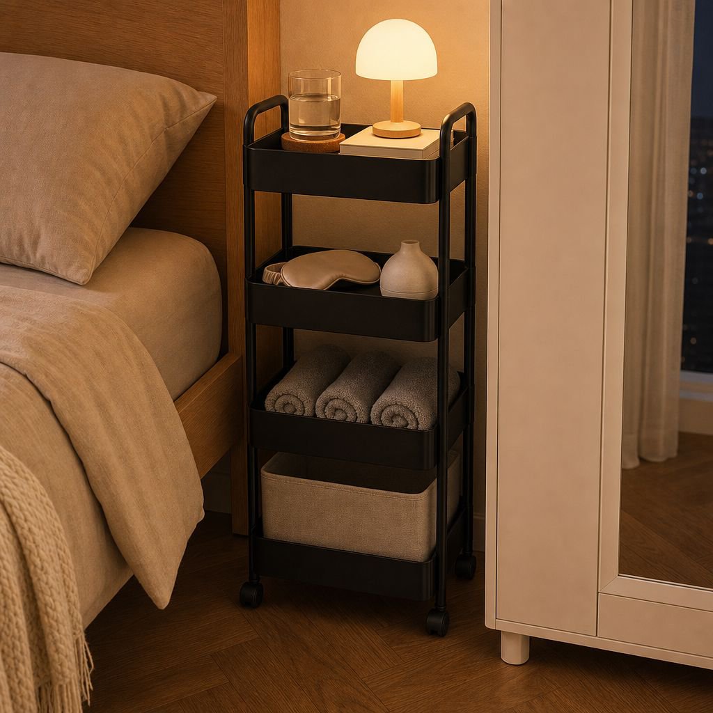 Espace de stockage supplémentaire avec chariot JMY