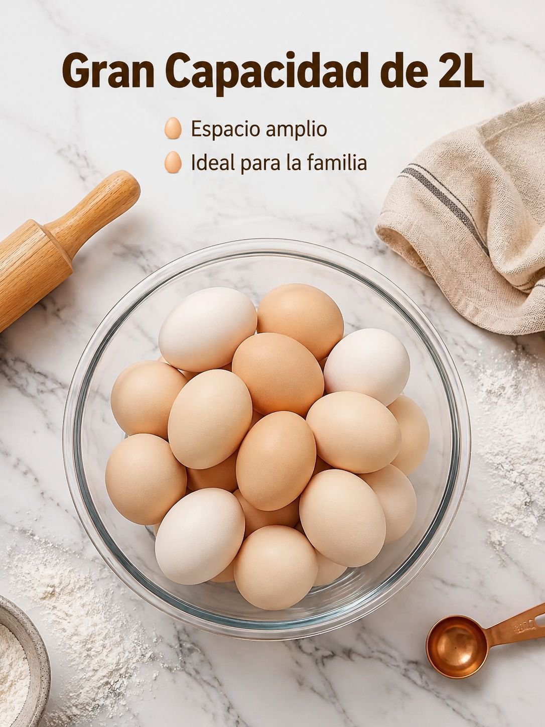 Vajilla de tazón de vidrio, tazón asado, olla de ensalada