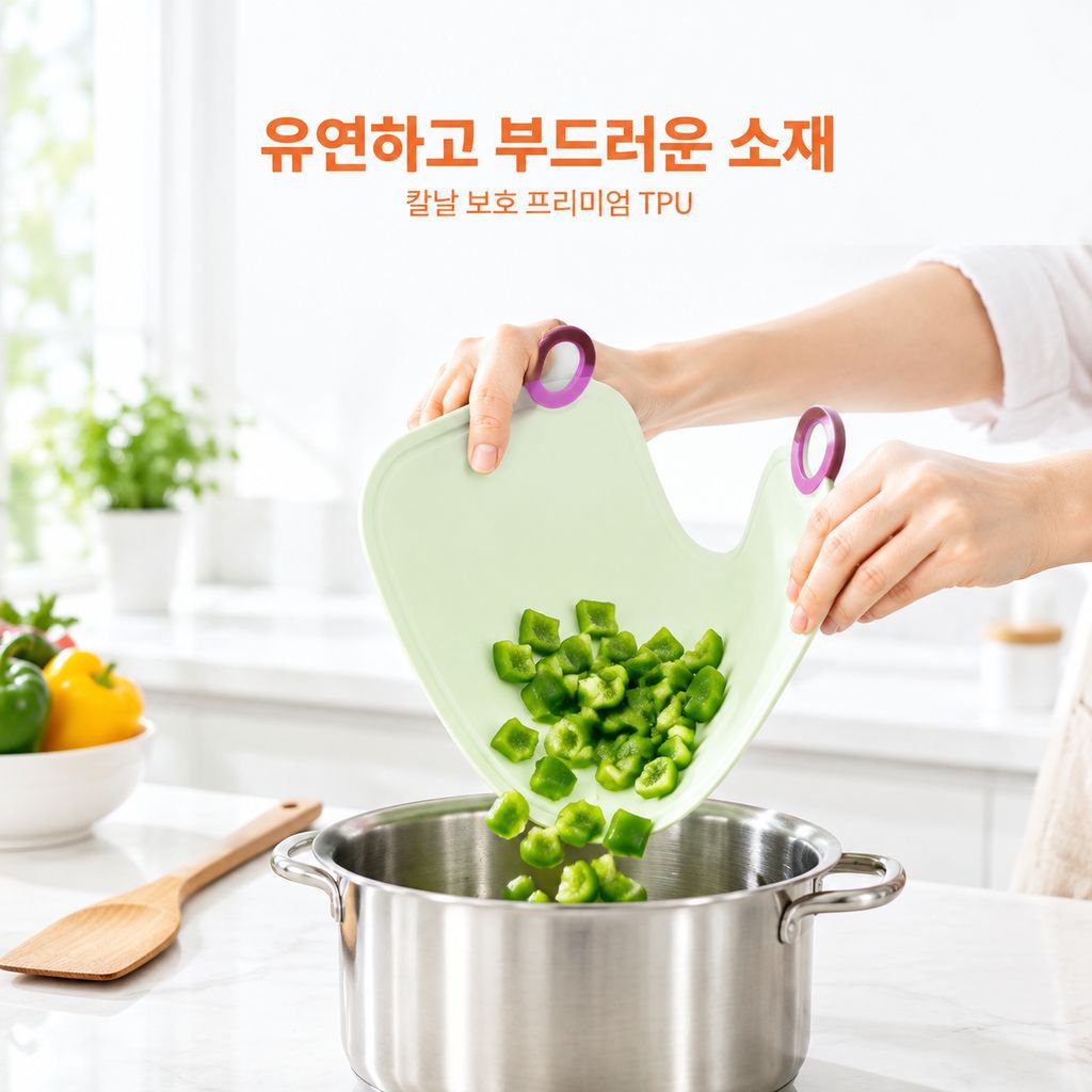 주방 도마 가정용 양면 미끄럼 방지 곰팡이 방지 과일 도마 아기용 전용 도마 항균