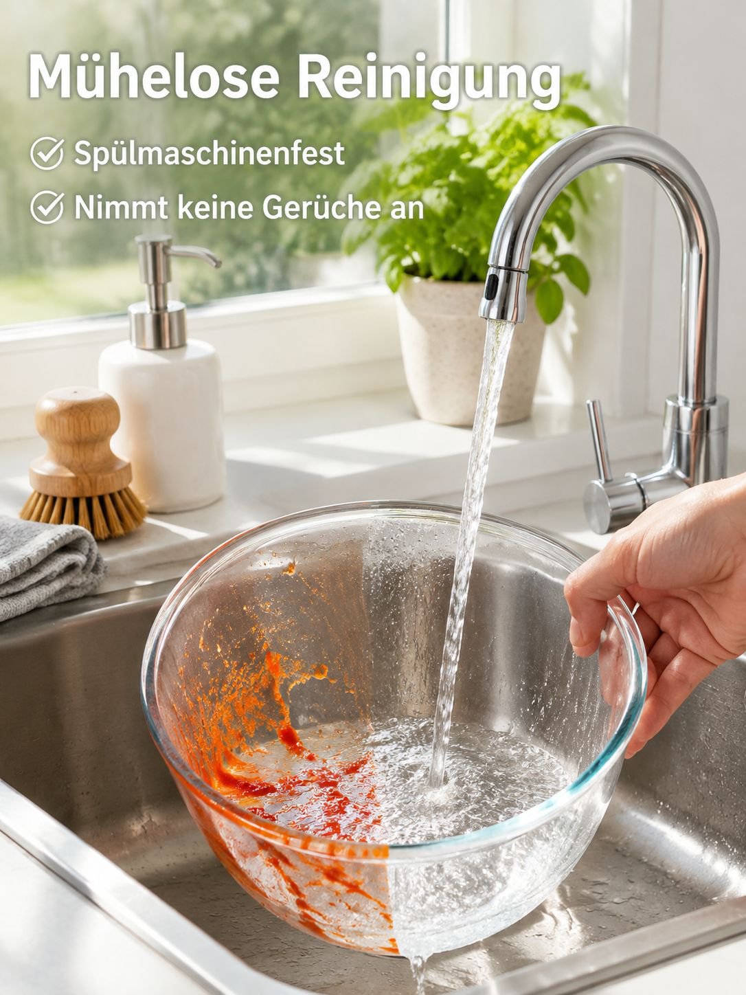 BPA-freies und schadstofffreies Glasgeschirr
