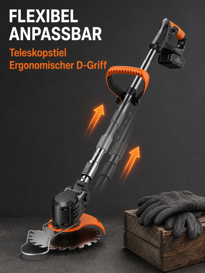 Bürstenloser Elektrorasenmäher für den Hausgebrauch