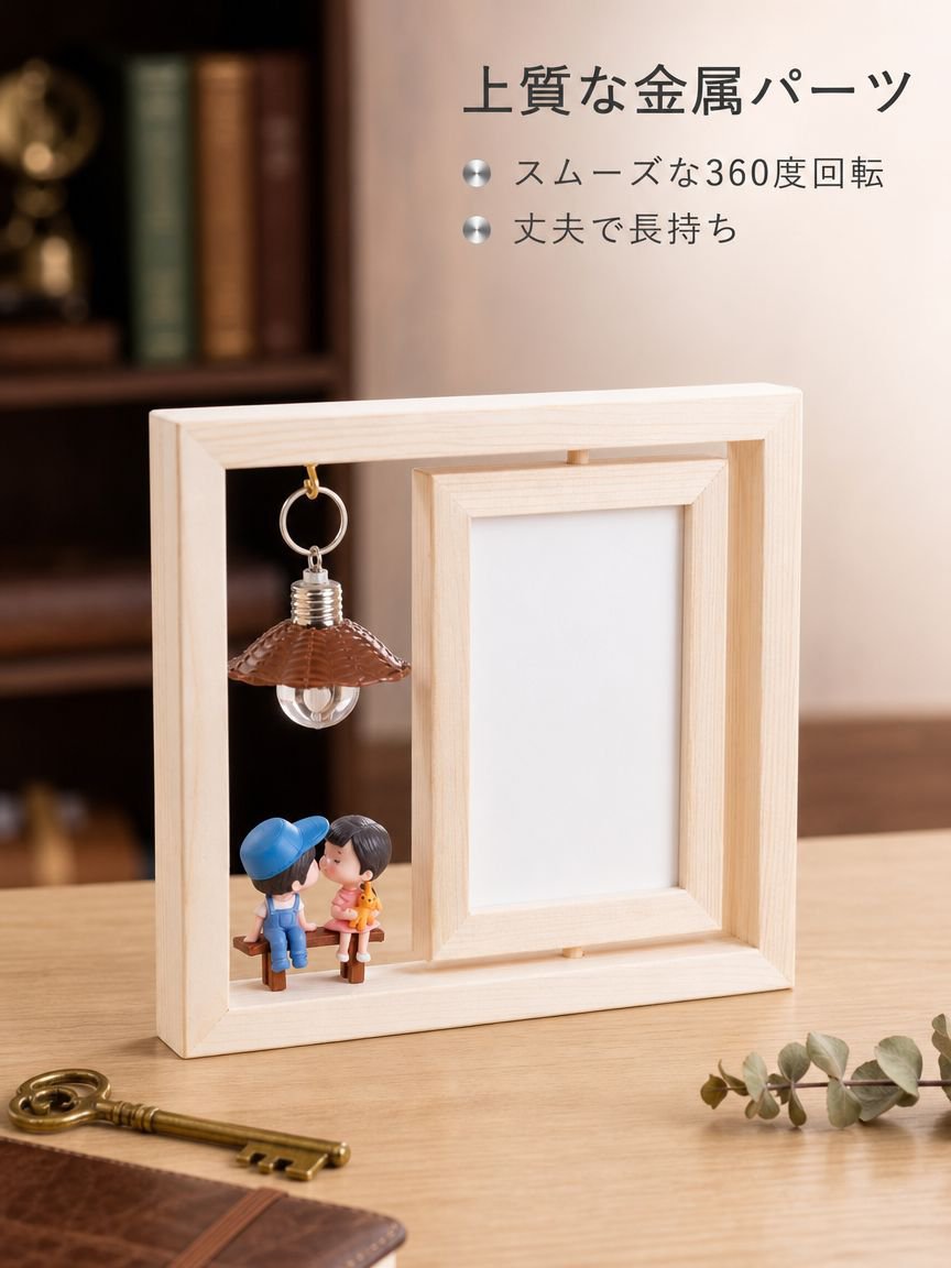 クリエイティブなカップル人形フォトフレーム