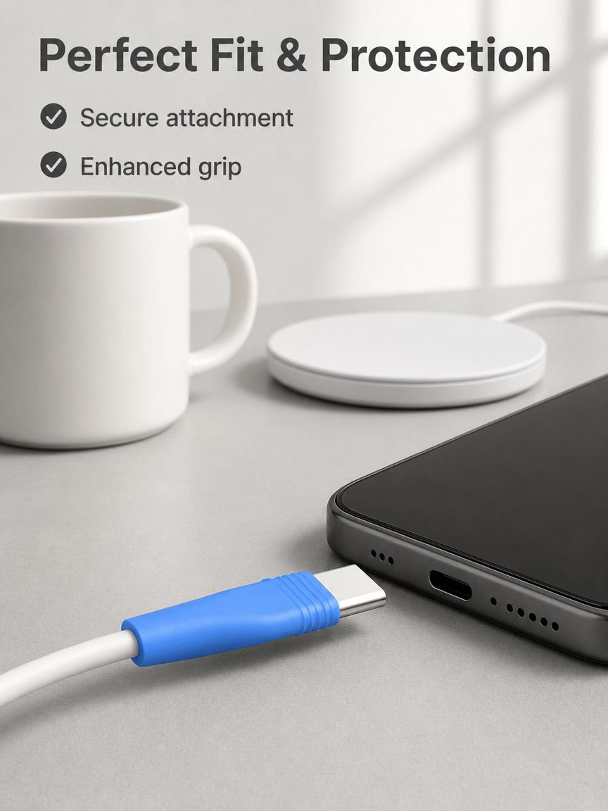 A98 Mobile Charging Port Protective Cover Anti-Melting Repair Protection Set