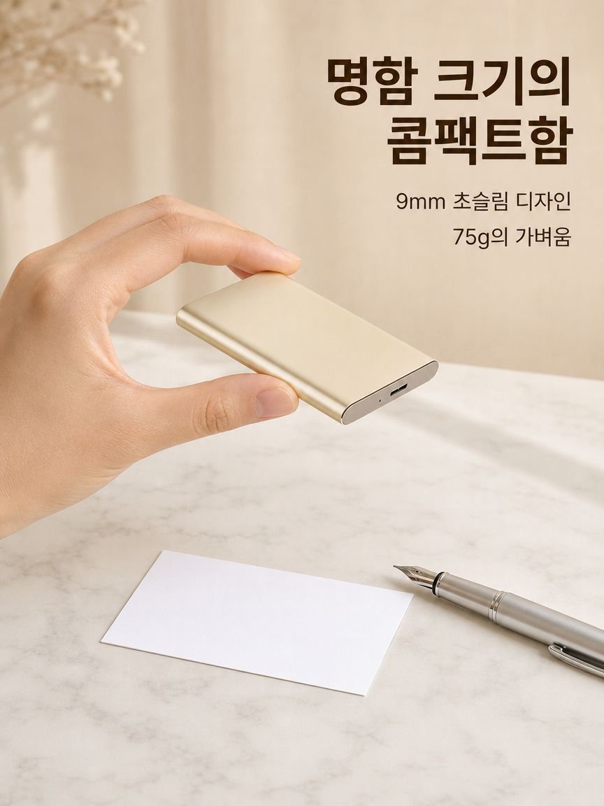 극초박형 고속 SSD