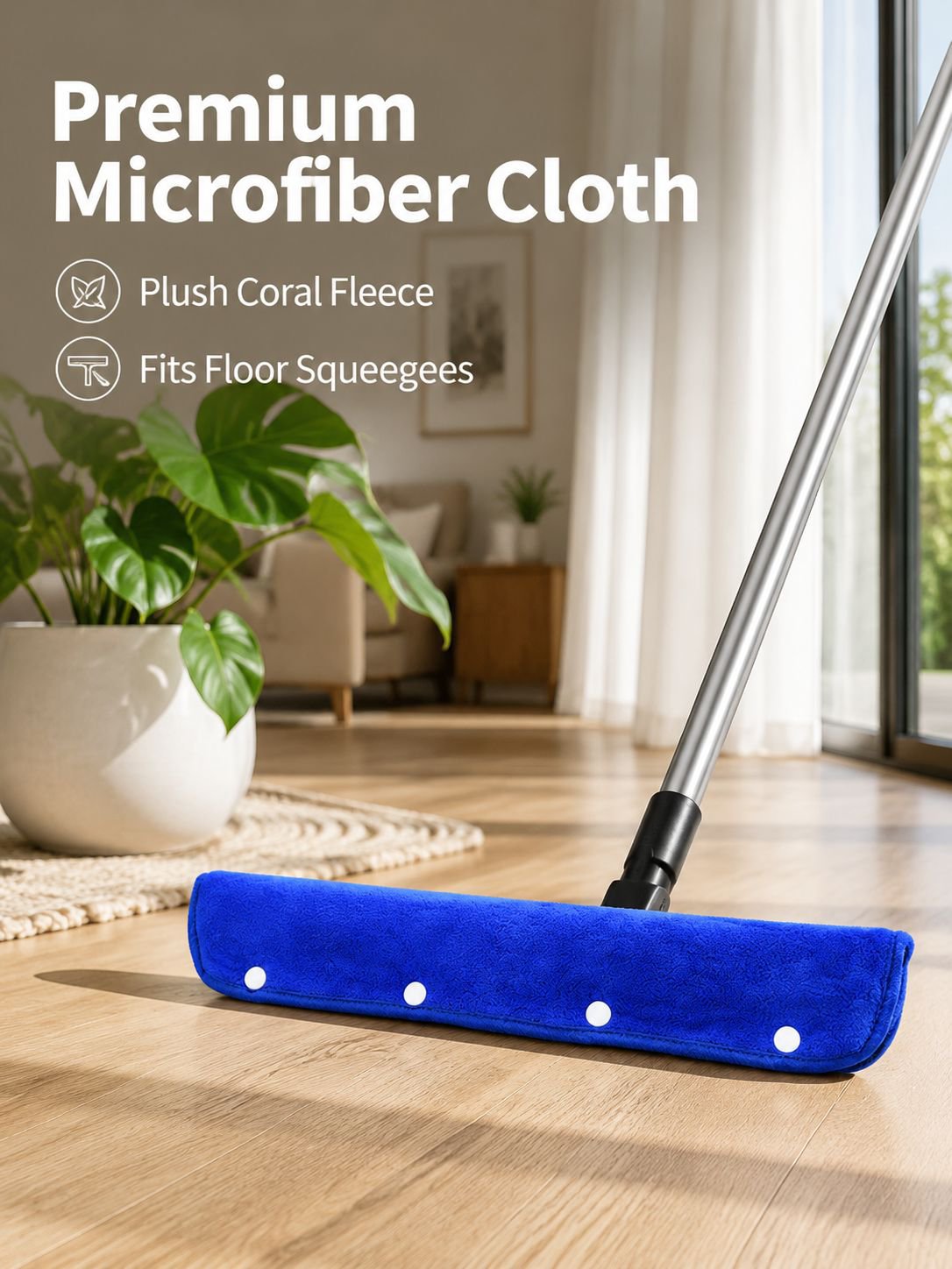 Mopping Mop Set Dual-Use Cleaning Cloth