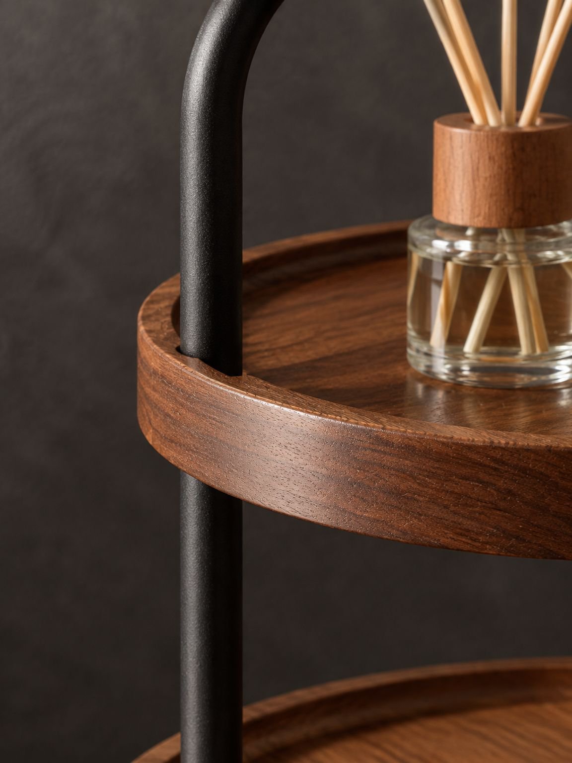 二段式デスクトップ収納ラック