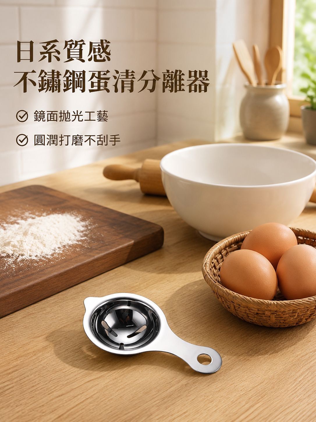 不鏽鋼蛋清分離器