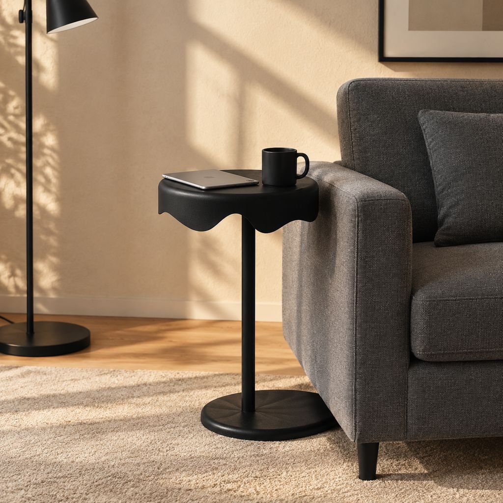Simple Movable Side Table Bedside Small Tea Table Tatami Coffee Table