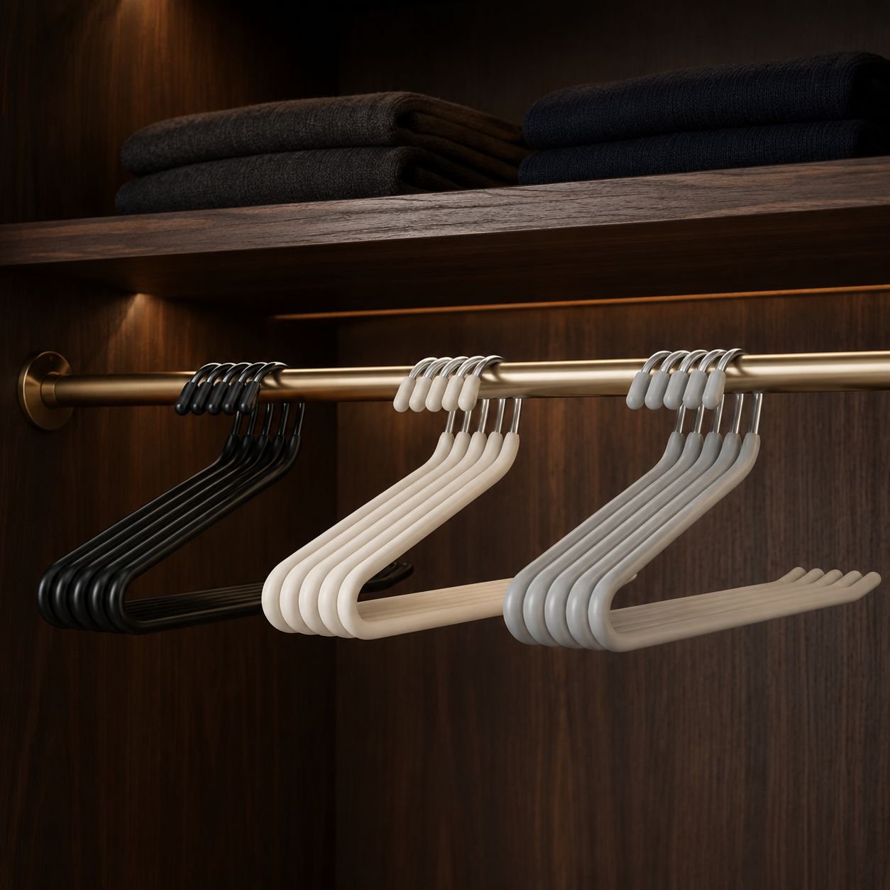 Stainless Steel Home Anti-slip Thickened Wardrobe