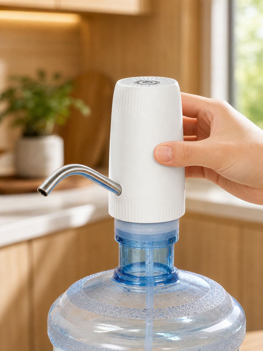 Kompakte Wasserpumpe für Küche und Büro