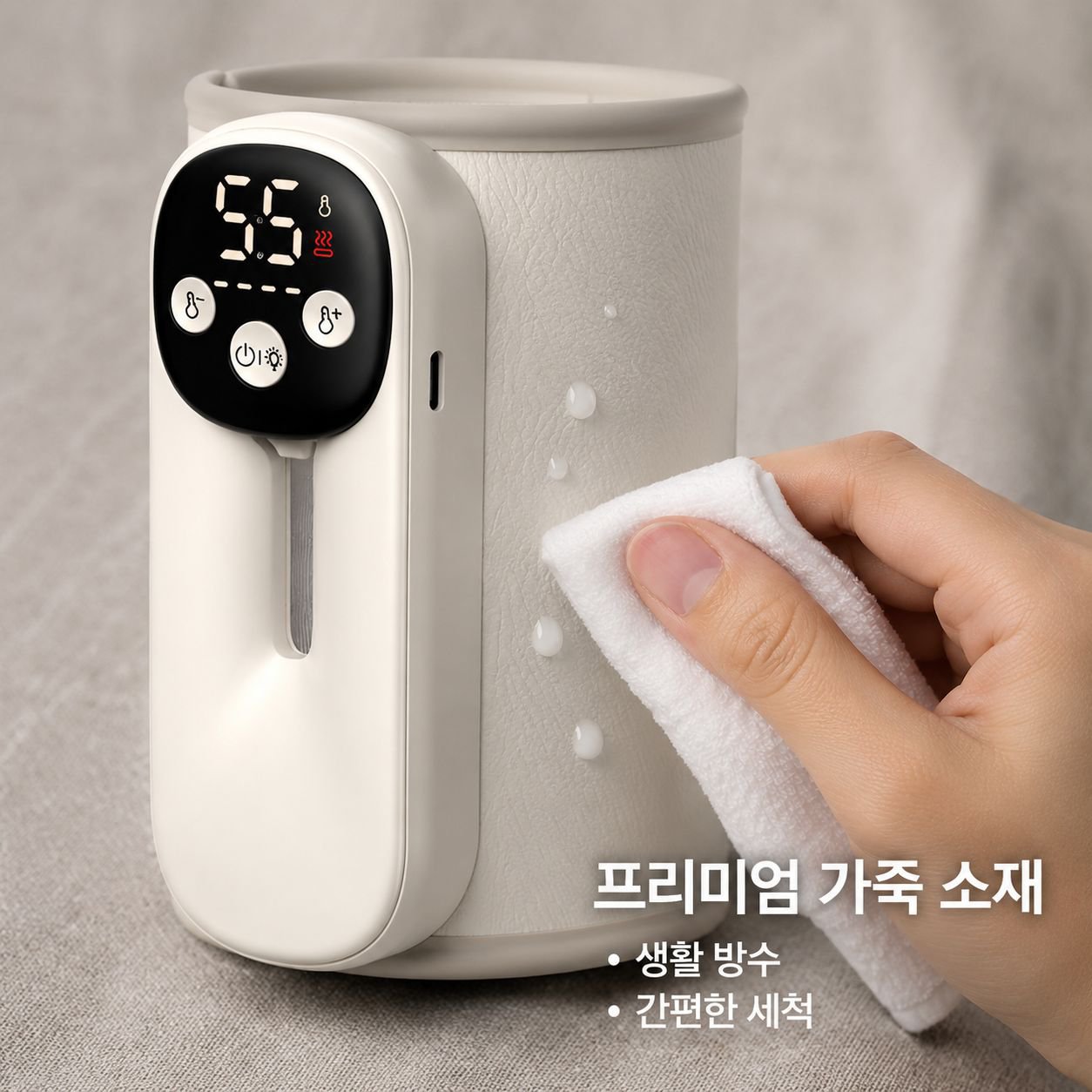 휴대용 무선 젖병 워머