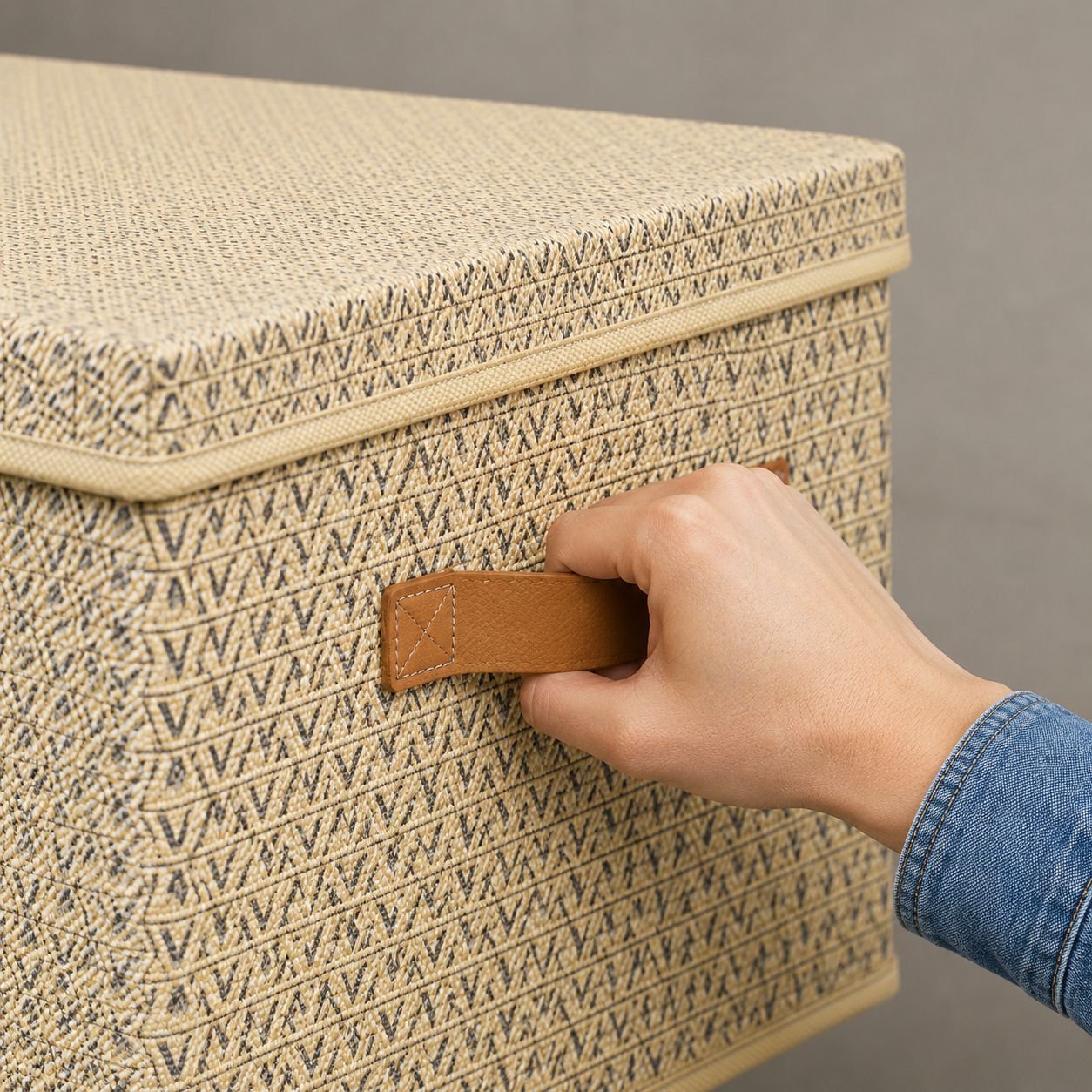 Stackable Clothes Organizer Box with removable baskets