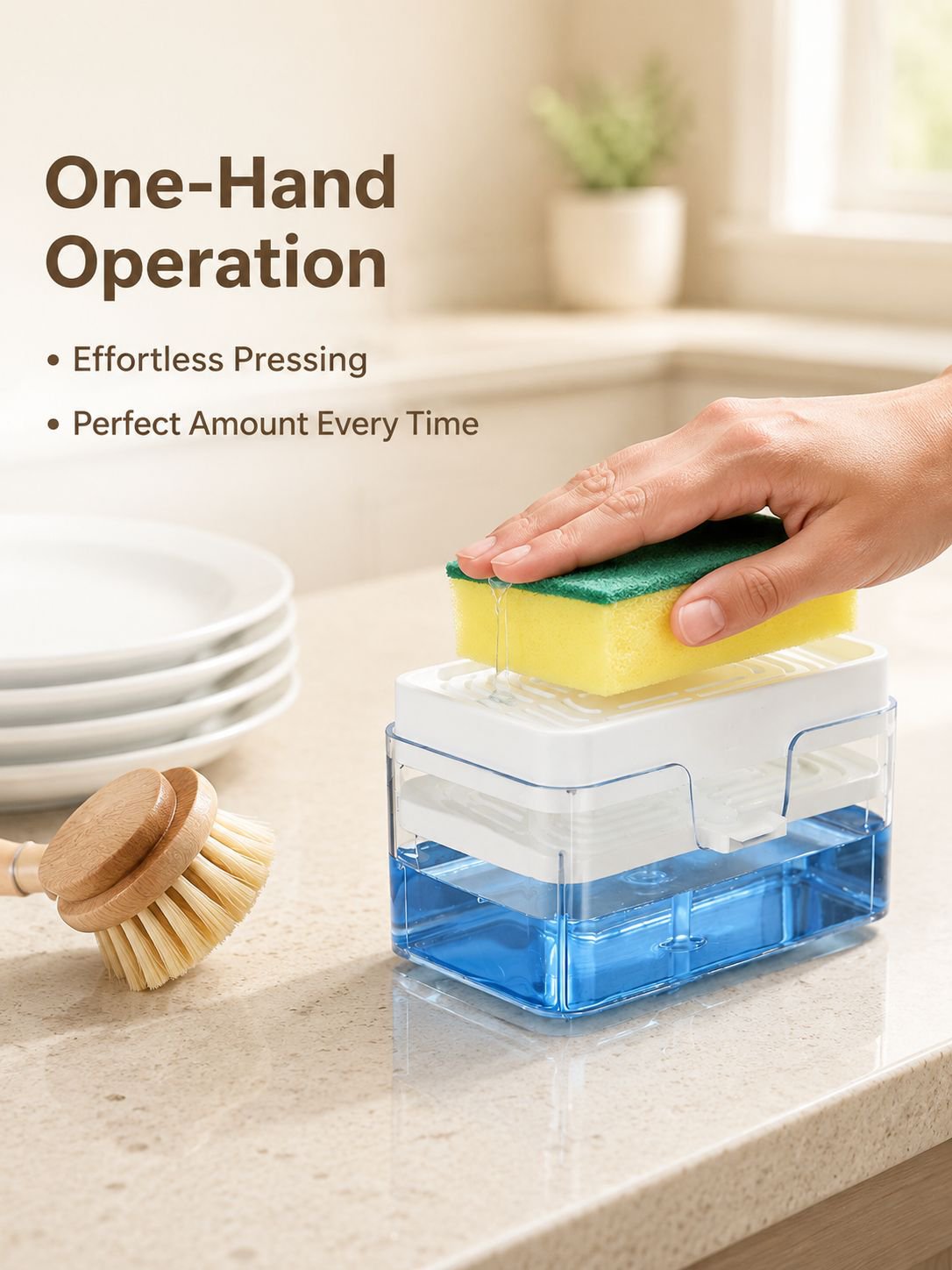 Household Press Soap Dispenser