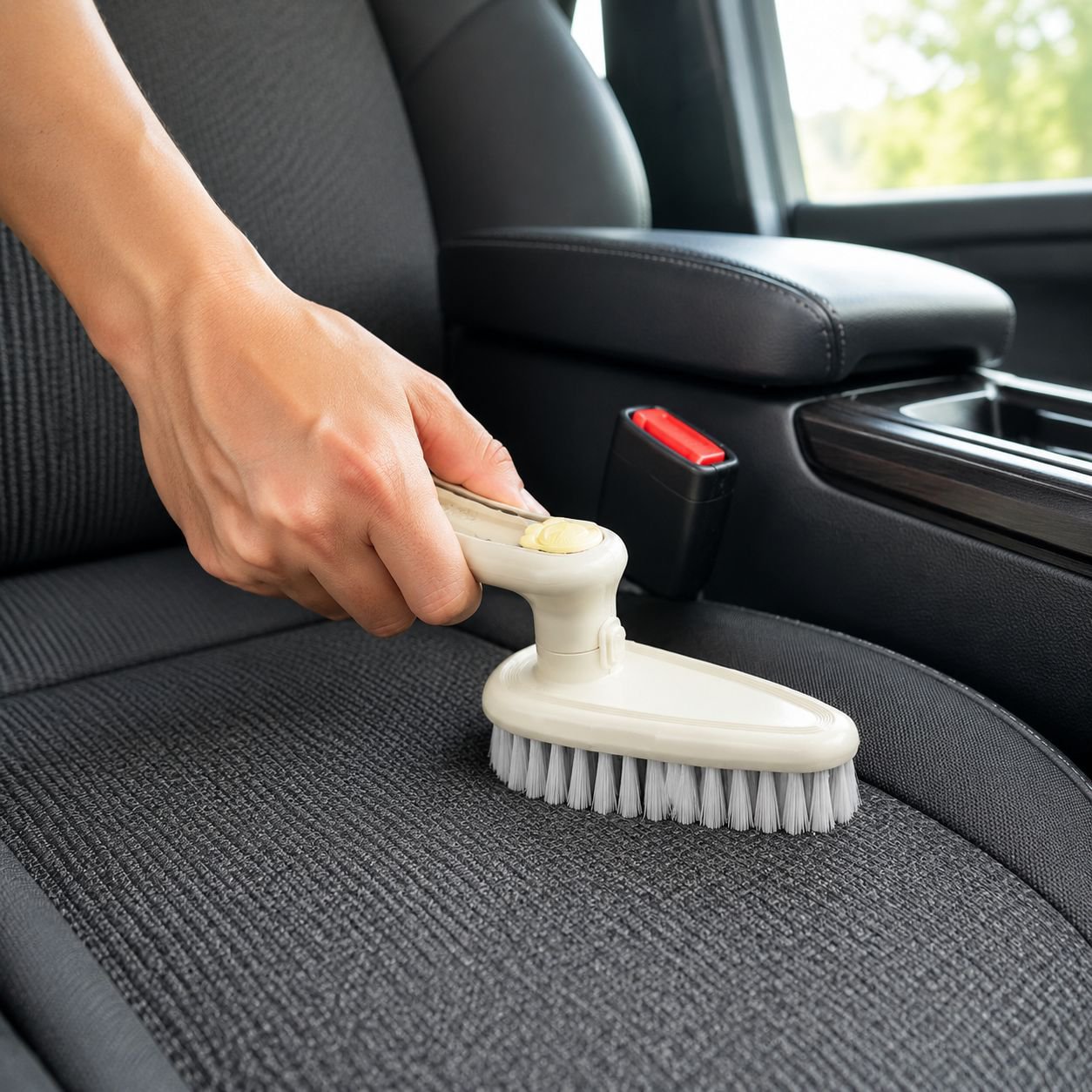 Multi-Functional Encrypted Cleaning Stain Brush