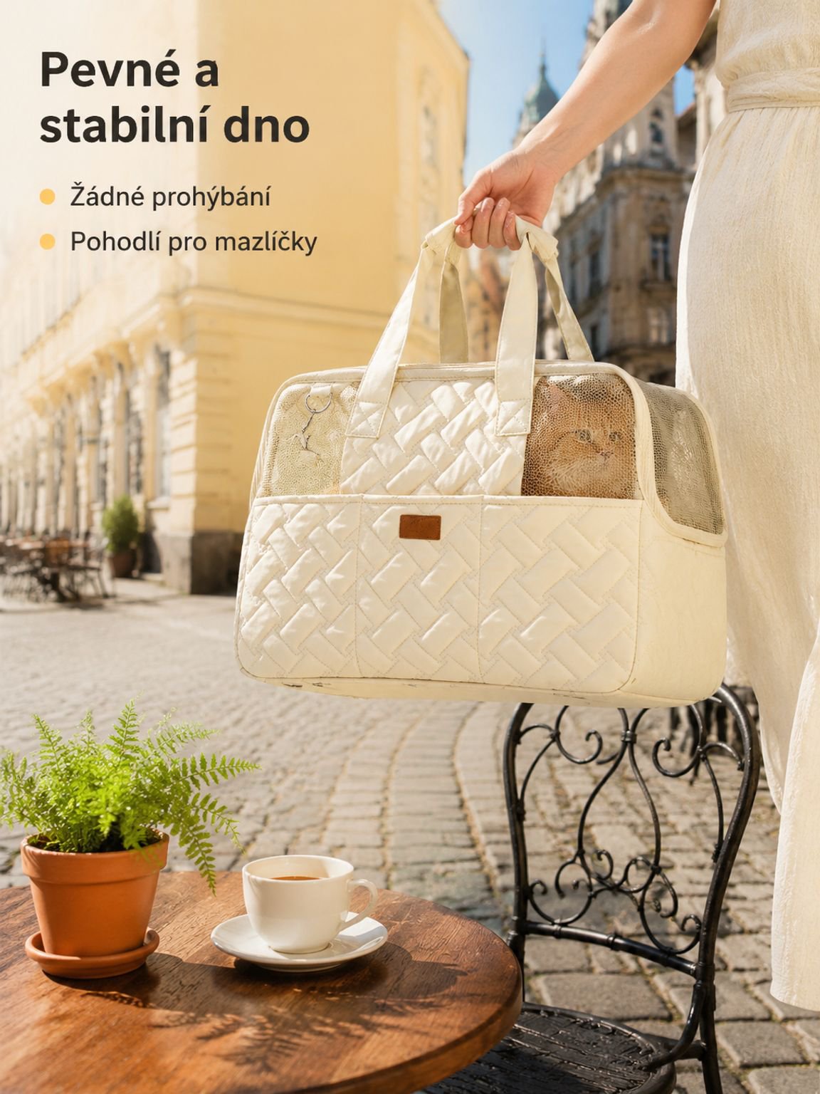Prodyšný nosič pro domácí mazlíčky