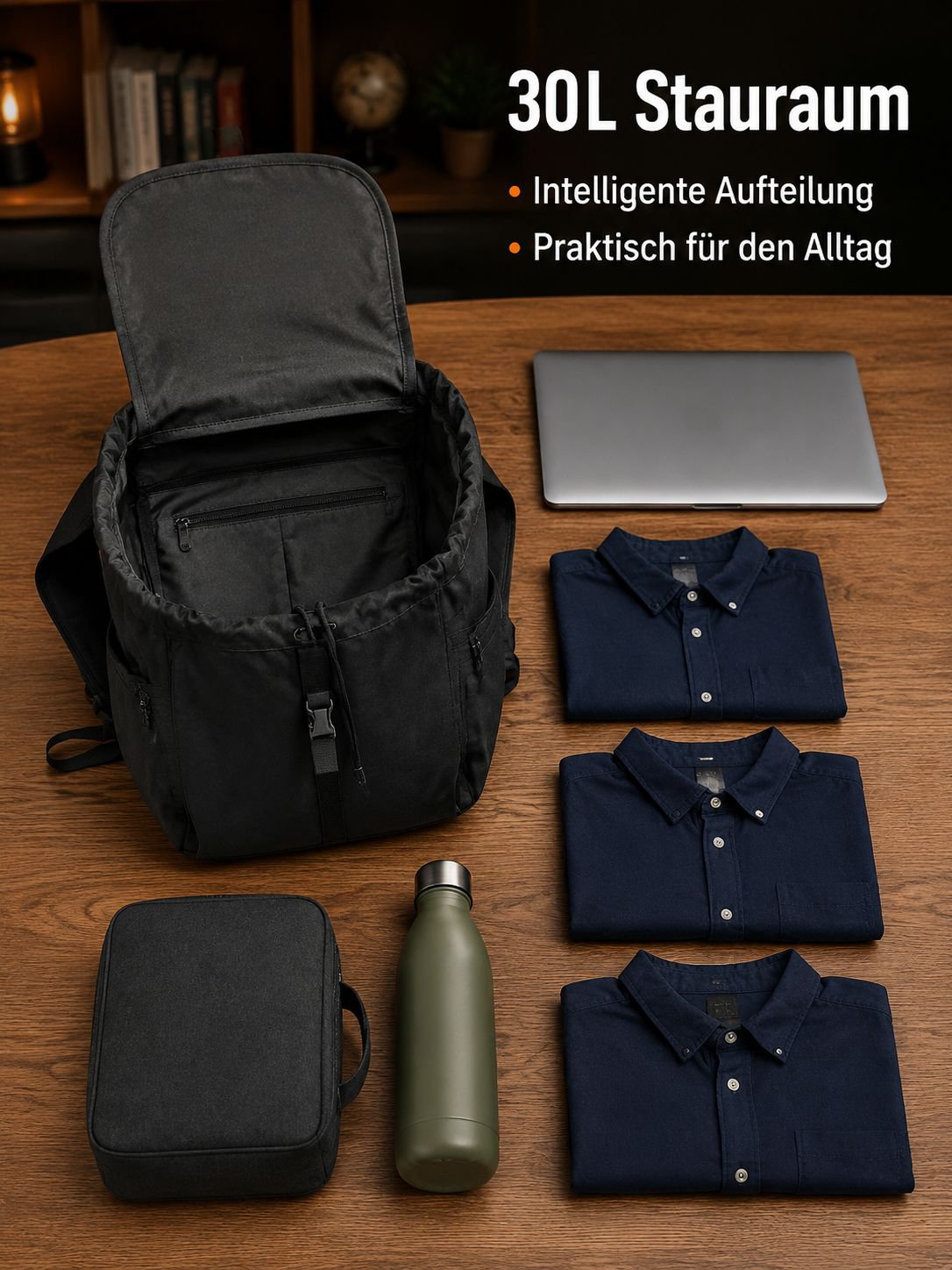 Großer Outdoor-Nylonrucksack, geeignet für Schule und Wandern
