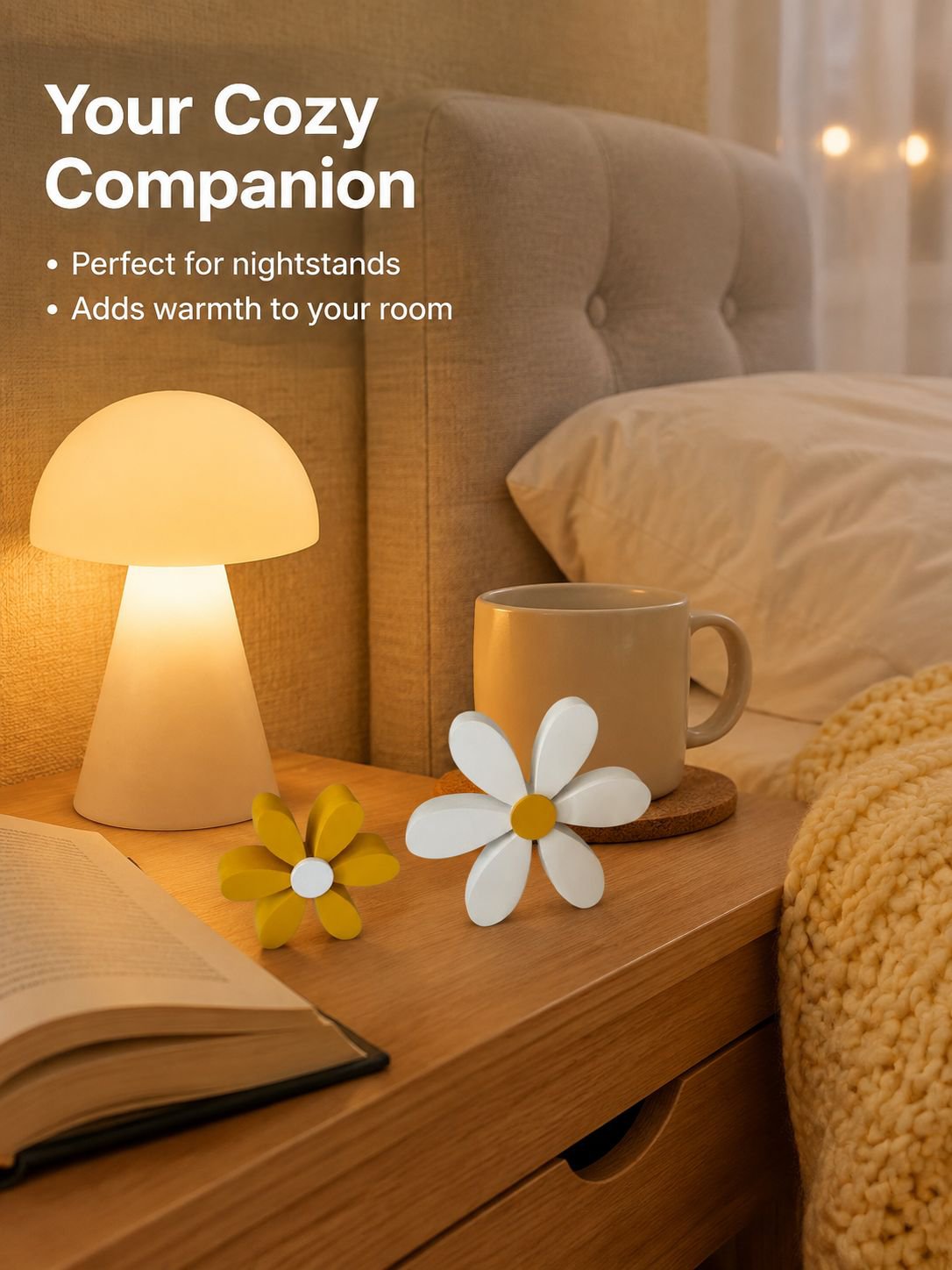 Cute Cartoon Daisy Desk Decoration
