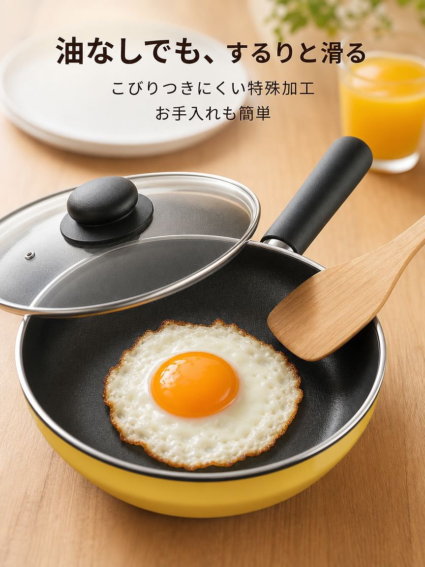 クラウンクラフトマンシップ ノンスティックフライパン