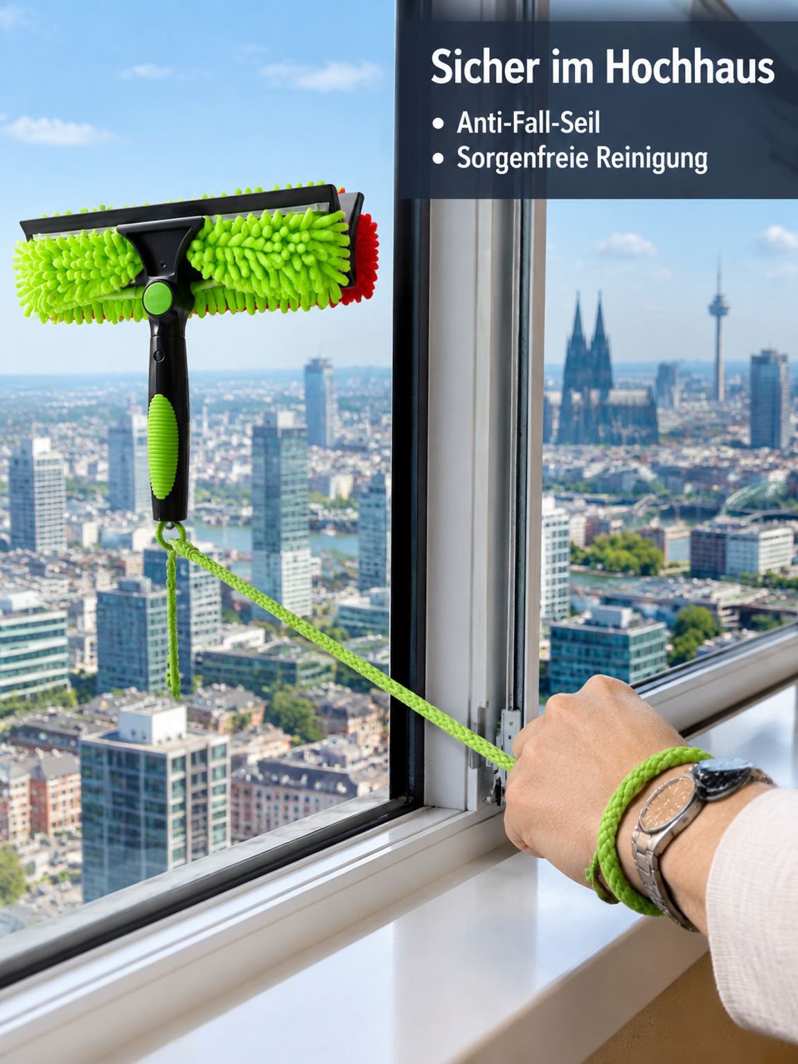 JMY Glasreinigung Artefaktreinigung doppelseitig