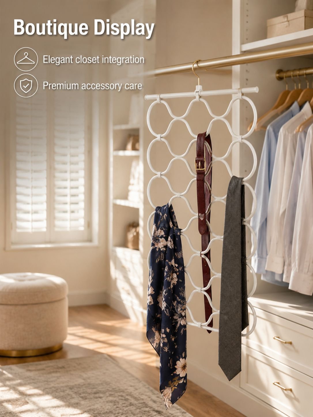 Foldable Multi-functional Hanger