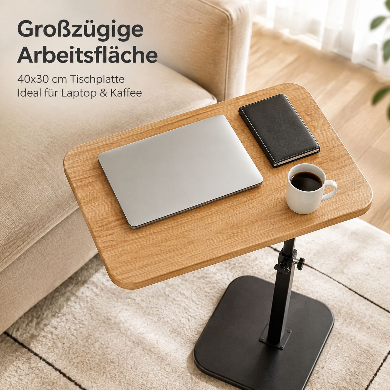 Verstellbarer Sofatisch, Wohnzimmertisch