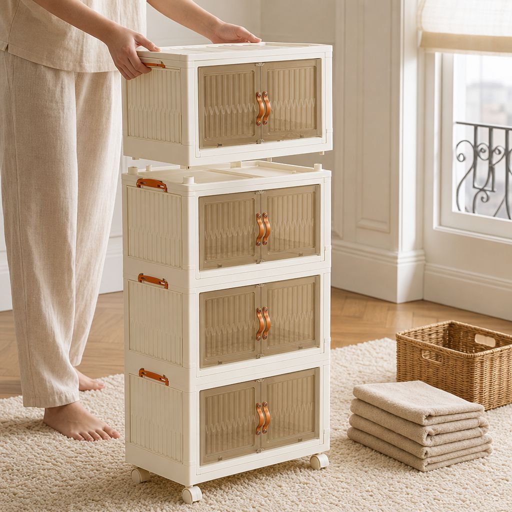 Armoire pliable moderne pour salon et chambre