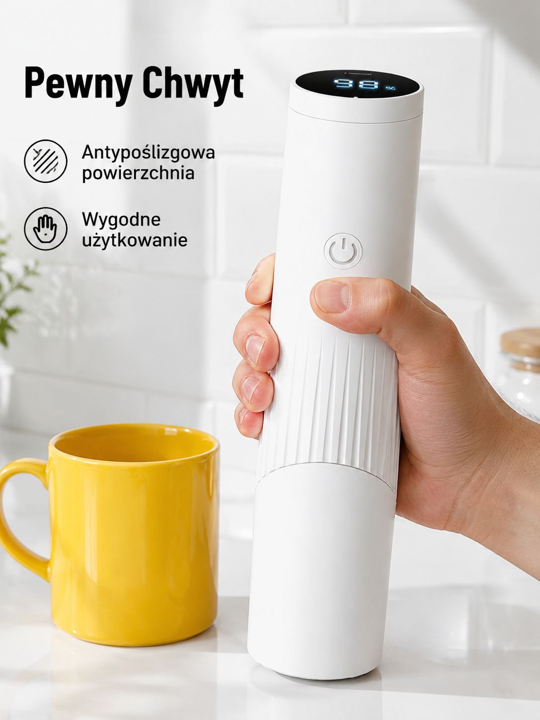 Przenośna elektryczna pompka próżniowa do domowego przechowywania żywności