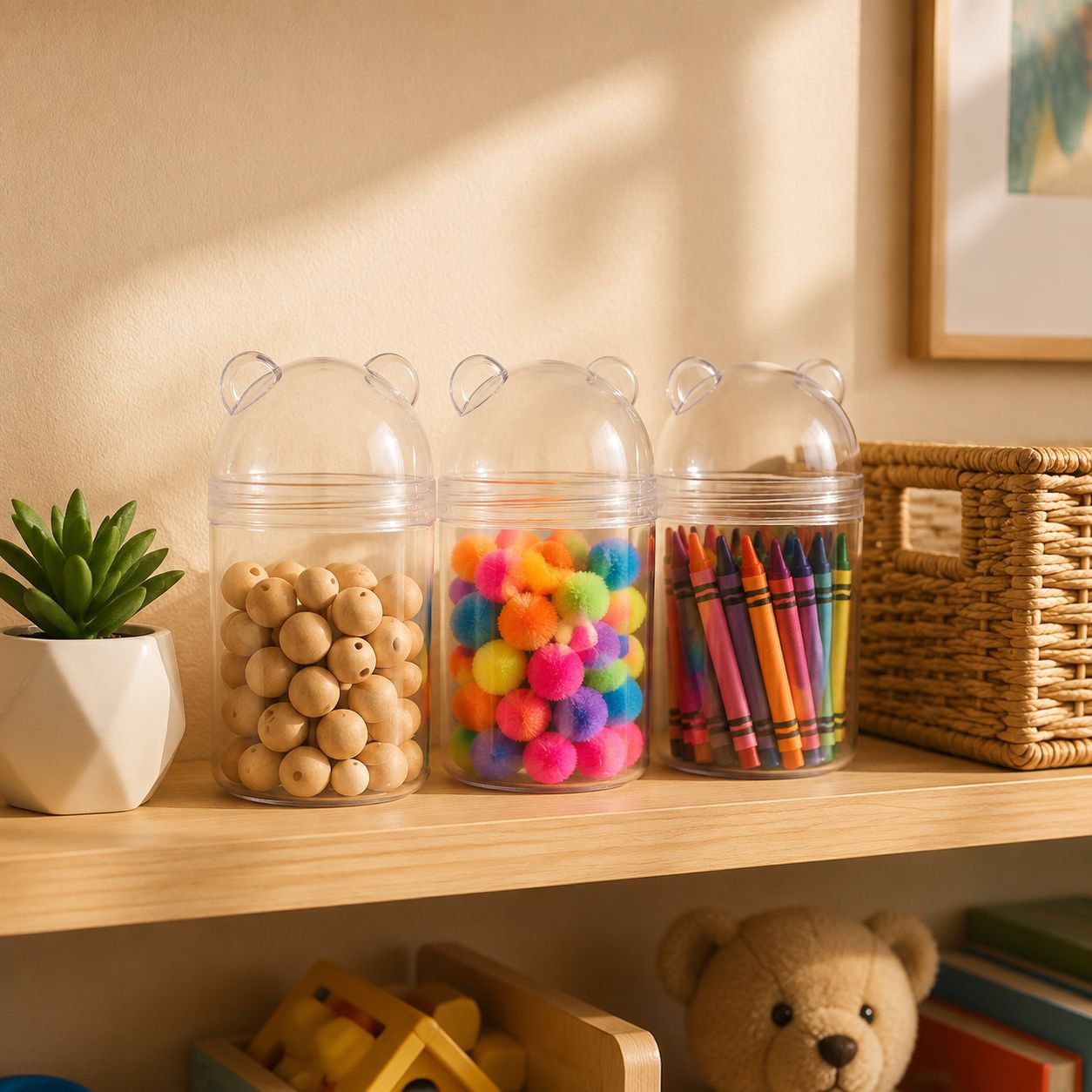 Wide mouth bottle for easy pouring and filling