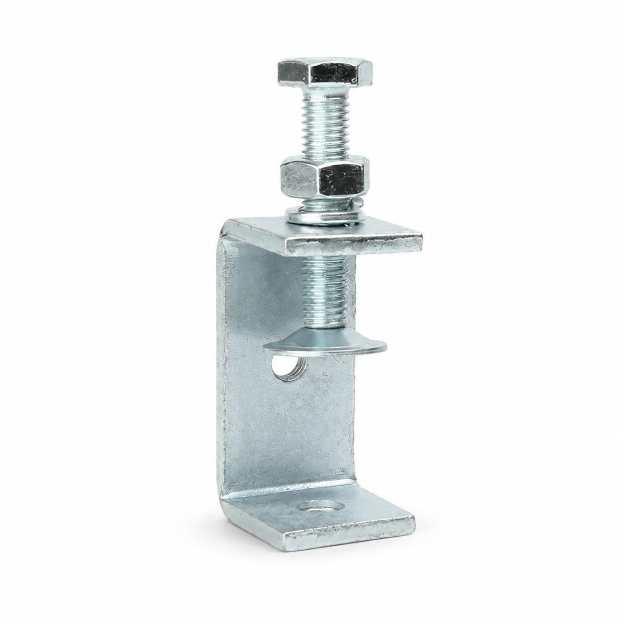 Abrazadera de tubo de acero inoxidable 304, tipo U y tipo C, fijador manual con anilla de suspensión