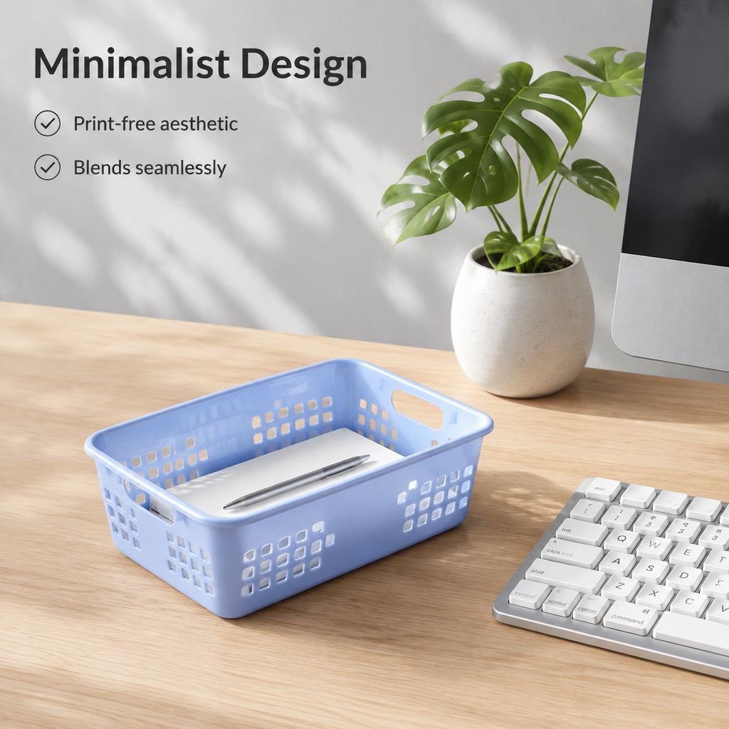 Desktop Snack Storage Basket Organizer