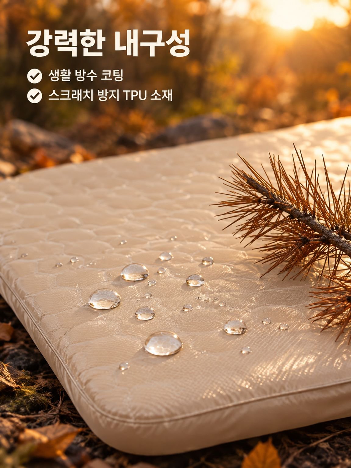 휴대용 캠핑 에어매트리스 방습 매트