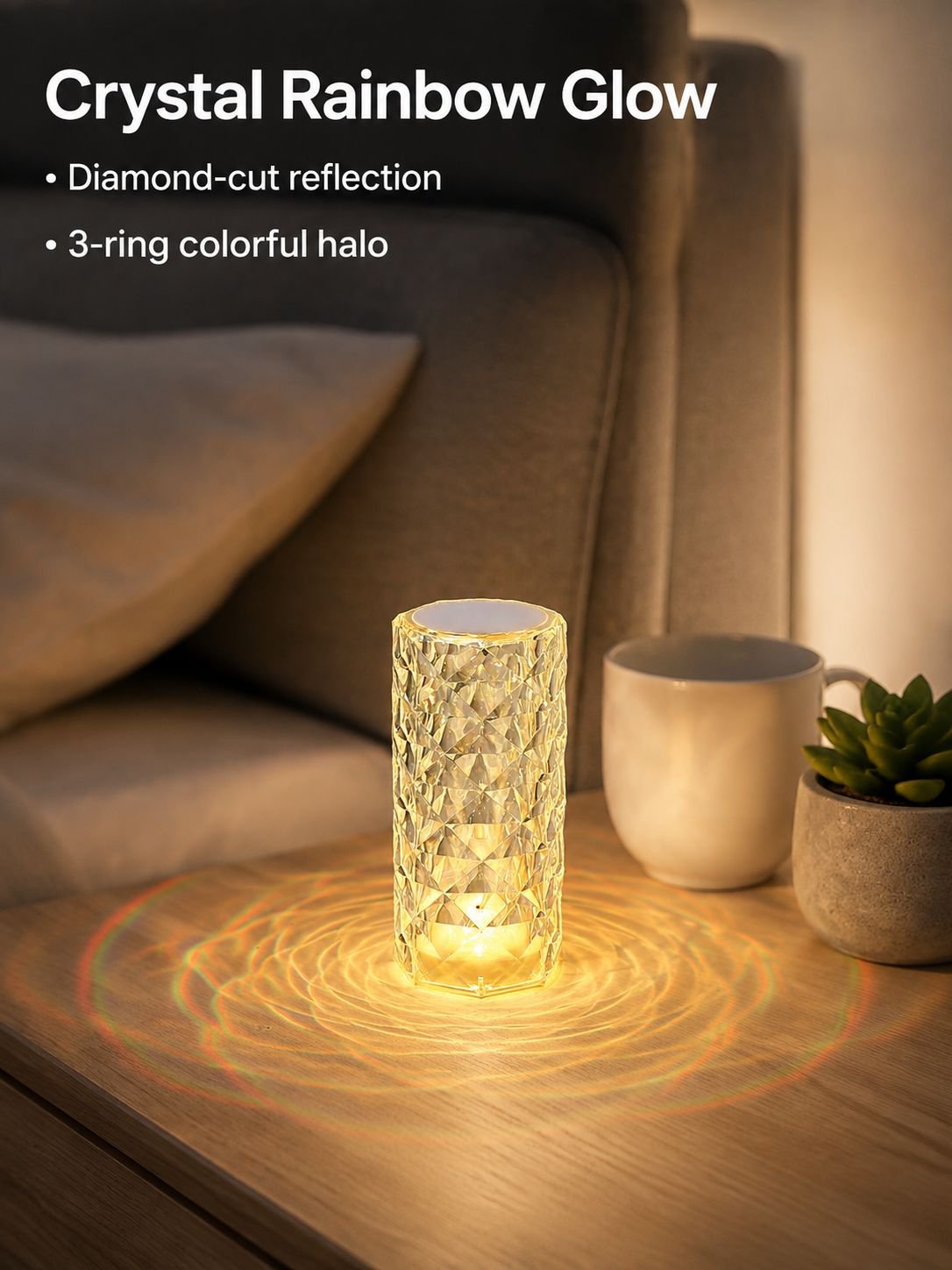High-end dreamy bedside night light