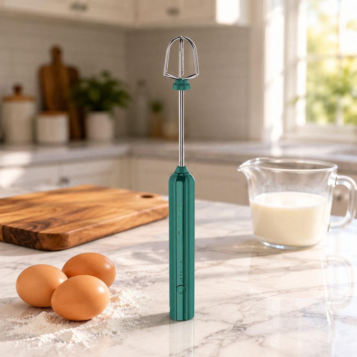 Household Wireless Charging Handheld Egg Beater for Baking
