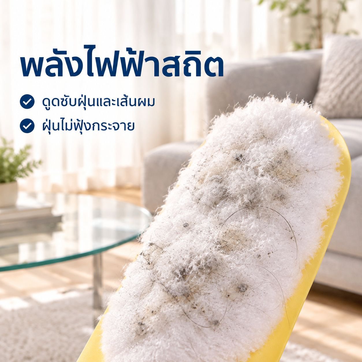 ไม้ปัดฝุ่นไฟฟ้าสถิต