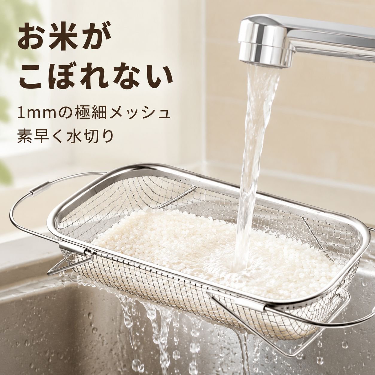 シンク掛け式水切りバスケット