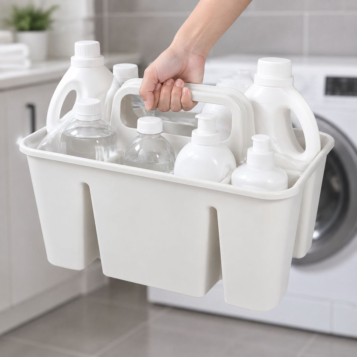 Breathable organizer bin for household use