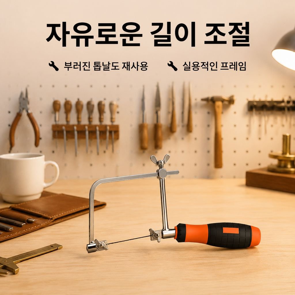미니 인레이 손톱톱 DIY 소형 매직톱 목공 철사톱