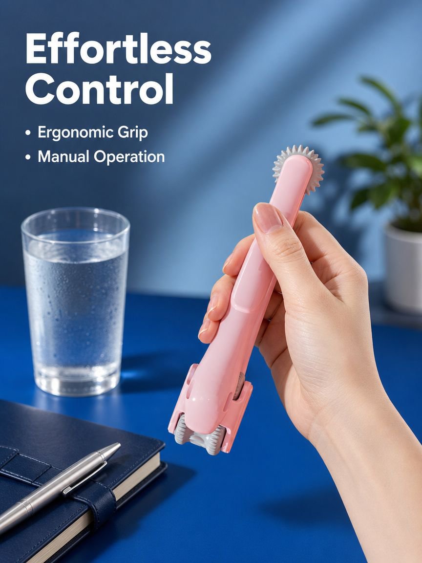 Double Row Roller Finger Massager