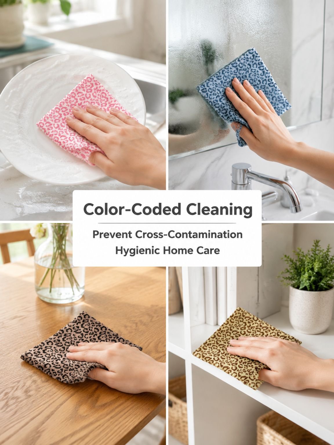 Multi-Purpose Cleaning Towel for Kitchen and Bathroom