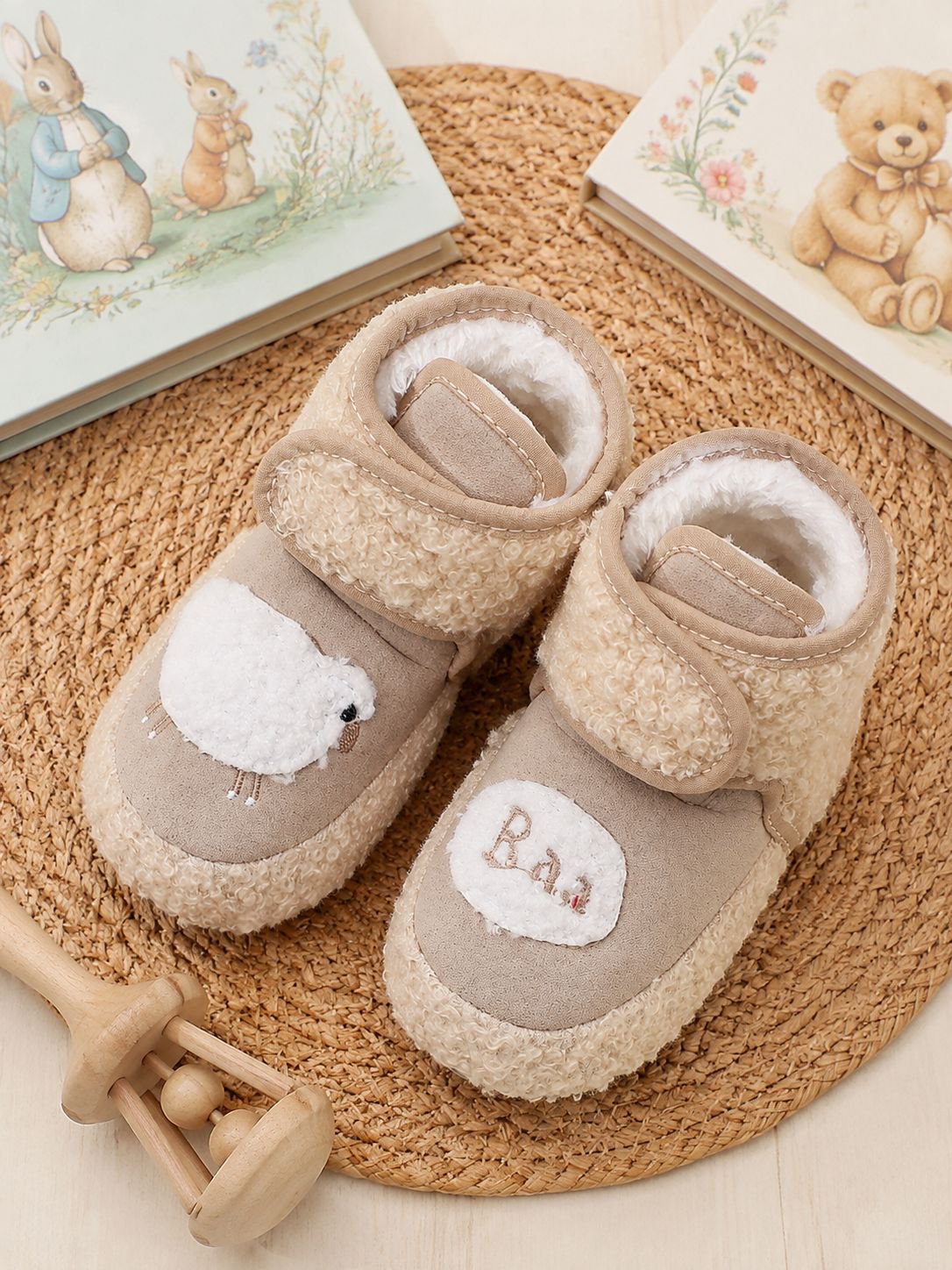 Botitas de nieve cálidas y adorables para bebés de 0 a 1 año