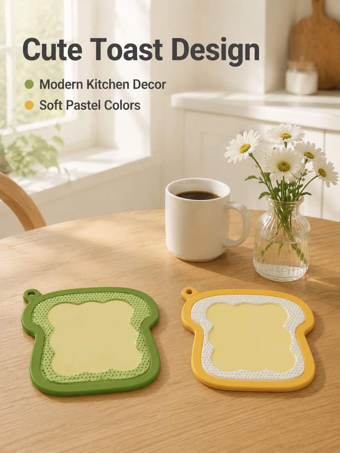 Toast Silicone Heat Insulation Mat 3-in-1 Bowl and Plate Mat